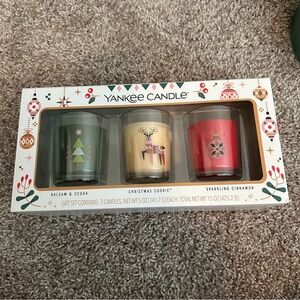 Yankee candle holiday set